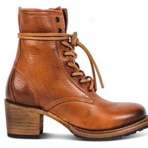 Freebird Cavalier Tan Leather Boots, Size 7